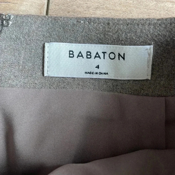 Aritzia Babaton Viggo Midi Skirt Sz 4 - Picture 4 of 8